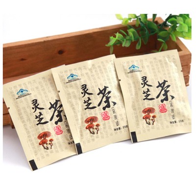 灵芝茶绿盒